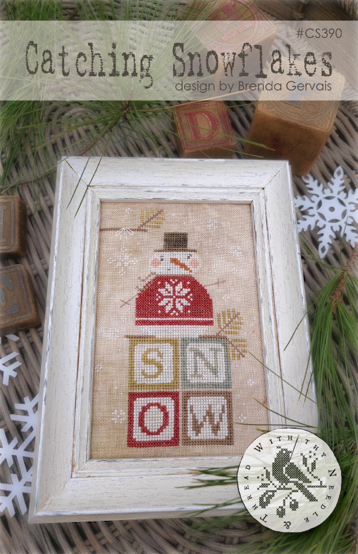 With Thy Needle & Thread - Catching Snowflakes [PRE-ORDER - SHIPS MID/LATE NOV]