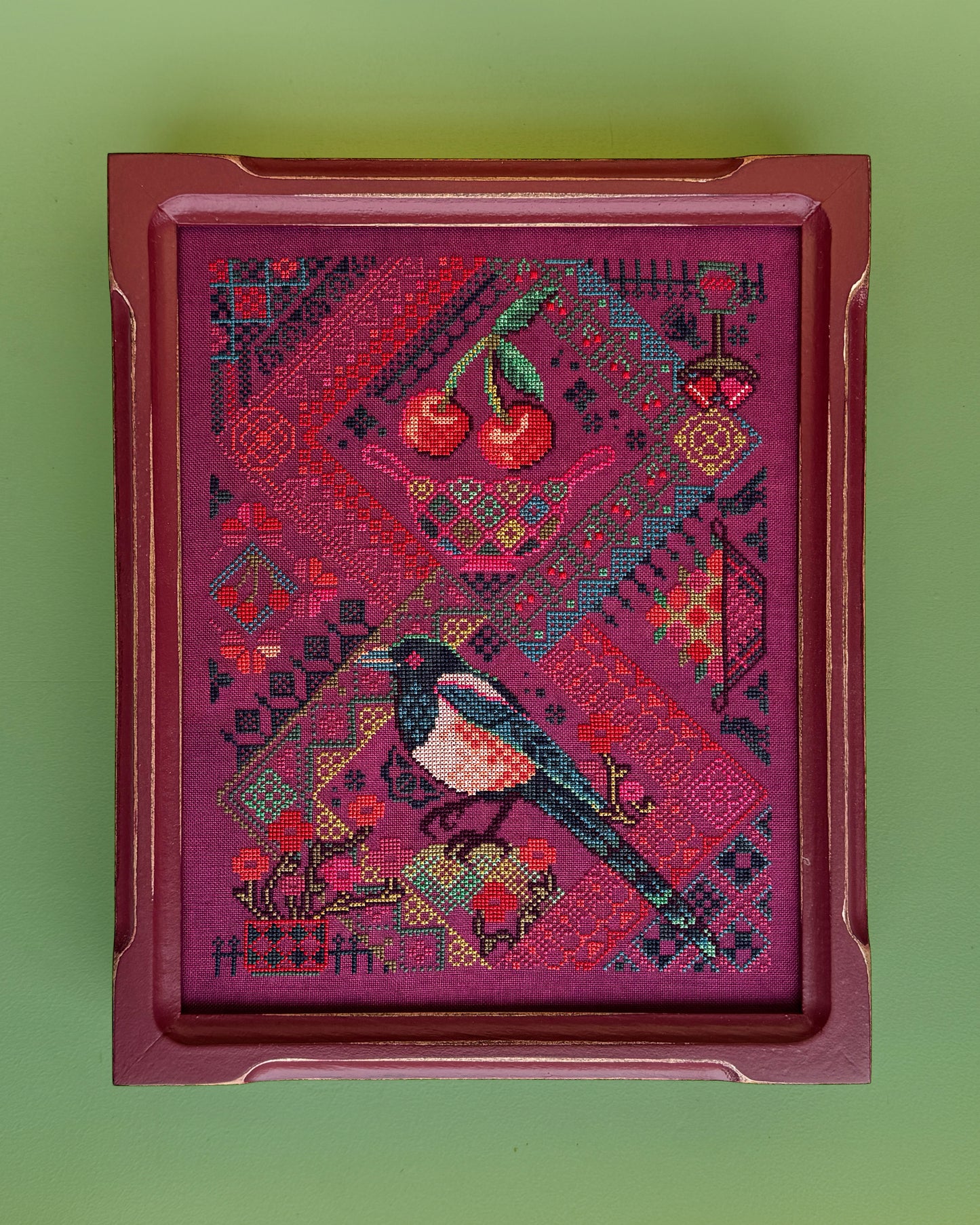JEDxStitch - Cherry Magpie [PRE-ORDER - SHIPS EARLY SEPTEMBER]
