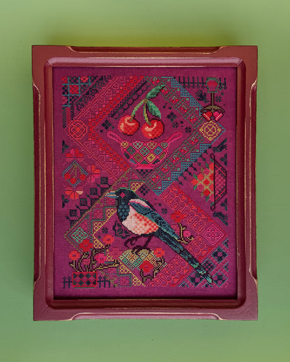 JEDxStitch - Cherry Magpie [PRE-ORDER - SHIPS EARLY SEPTEMBER]