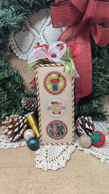 Jeannette Douglas Designs - Christmas Dots: January