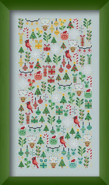 Una Buena Pieza - Christmas Garden