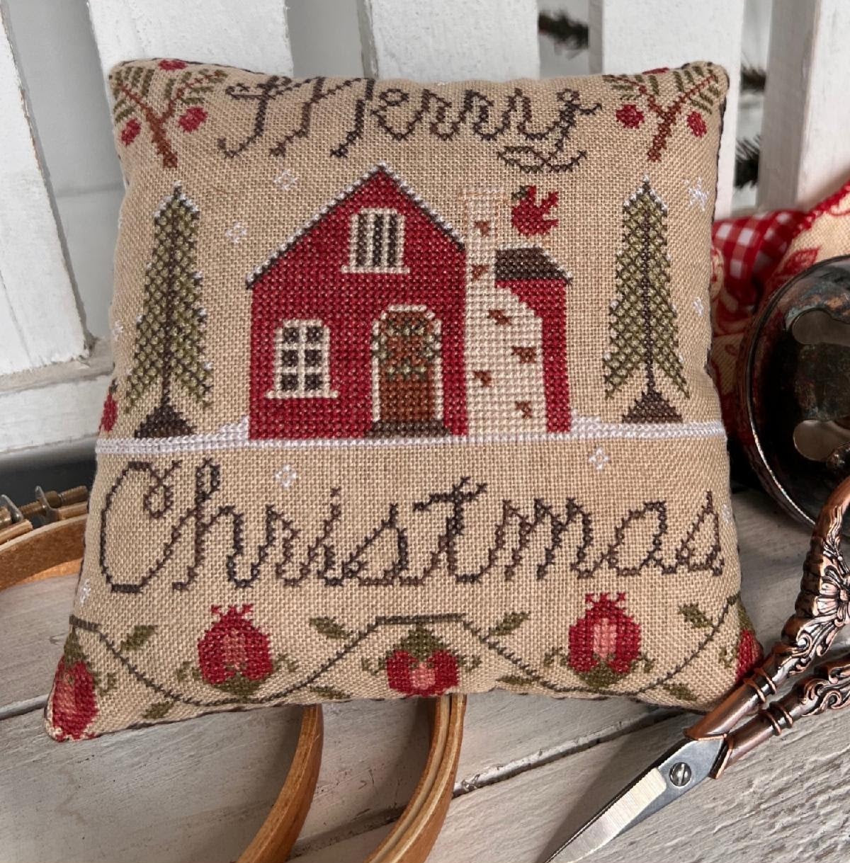 Annie Beez Folk Art - Cozy Pomegranate House [PRE-ORDER - SHIPS MID-OCT]