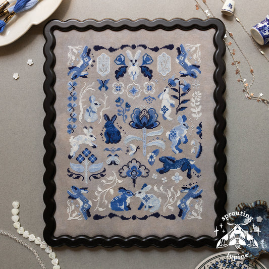 Sprouting Lupine - Delft Bunnies [PRE-ORDER - SHIPS EARLY SEPTEMBER]