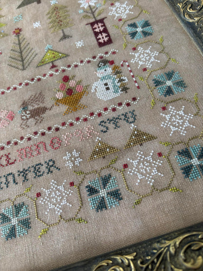 Pansy Patch Quilts & Stitchery - Enchanted Winter Sampler (SHIPS EARLY APRIL)