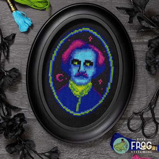 Fine Frog Stitching - Edgar Allan Glow [PRE-ORDER - SHIPS EARLY SEPTEMBER]
