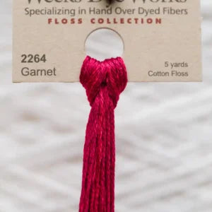 Weeks Dye Works - Garnet [6-STRAND COTTON]