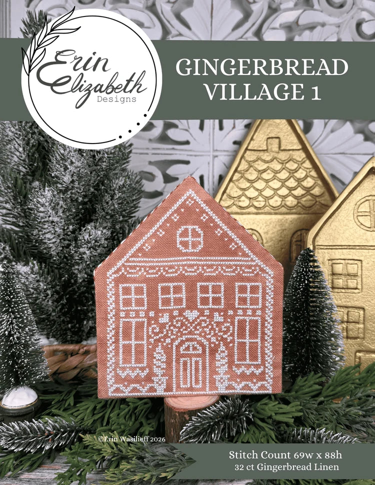 Erin Elizabeth Designs - Gingerbread Village 1 [PRE-ORDER - SHIPS EARLY SEPTEMBER]