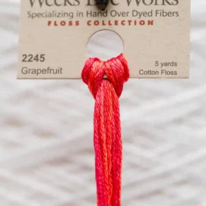 Weeks Dye Works - Grapefruit [6-STRAND COTTON]