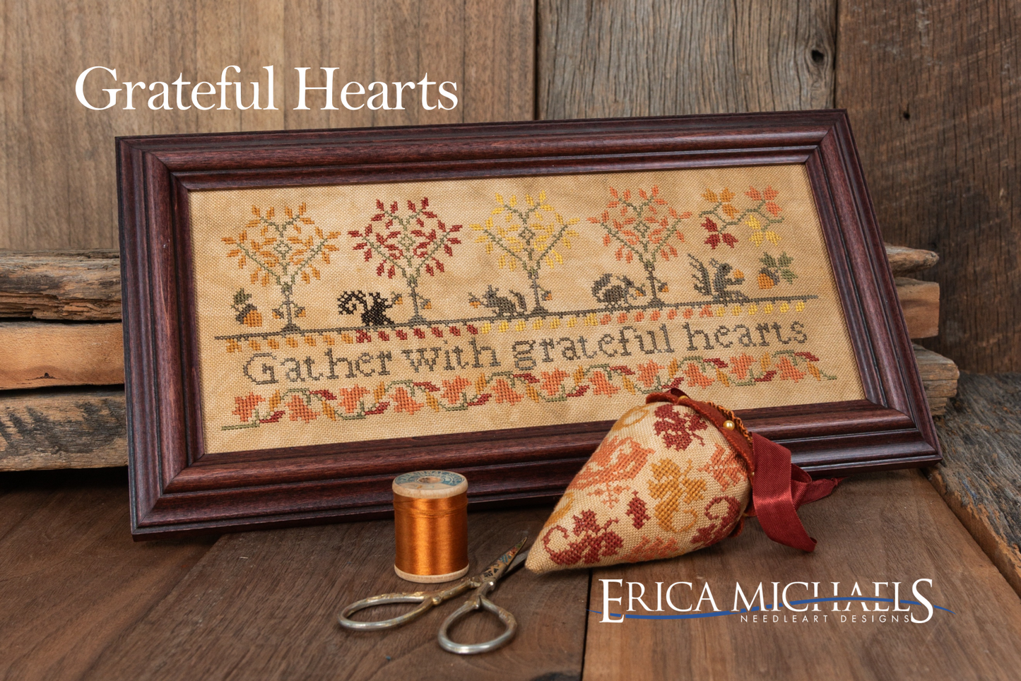 Erica Michaels Designs - Grateful Hearts [PRE-ORDER - SHIPS EARLY SEPTEMBER]
