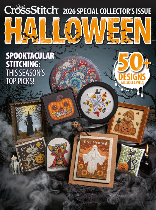 Just Cross Stitch Magazine - 2026 Halloween Special Collector's Issue