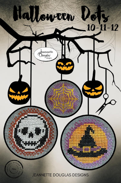 Jeannette Douglas Designs - Halloween Dots 10-11-12 [SHIPS LATE JULY]