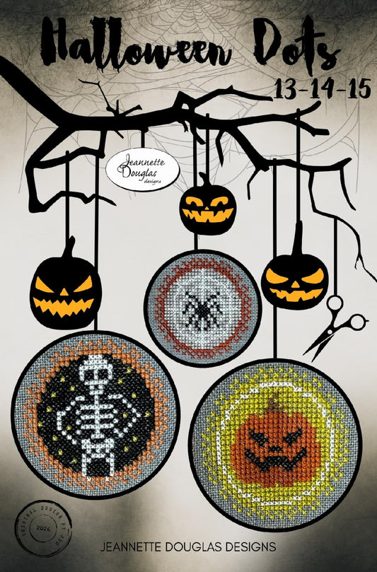 Jeannette Douglas Designs - Halloween Dots 13-14-15