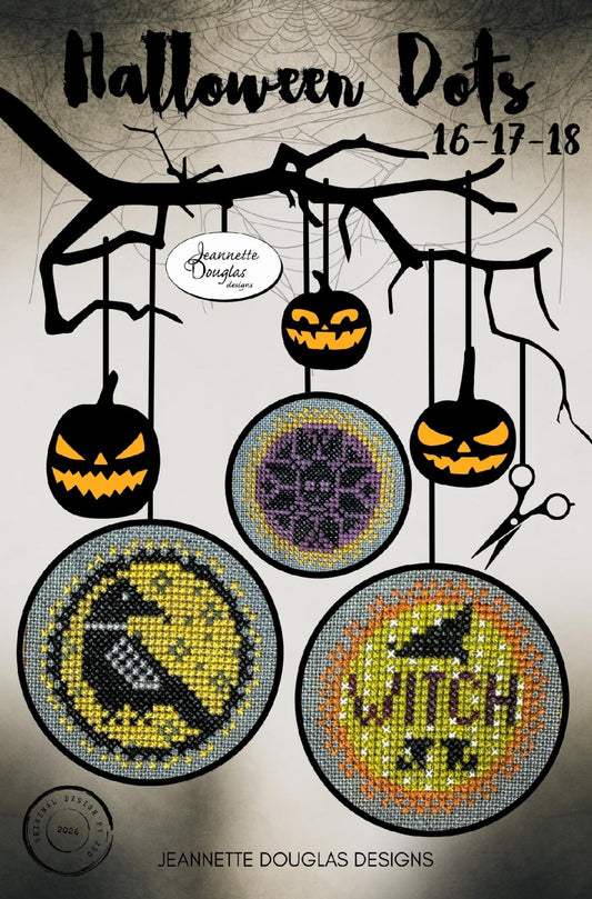 Jeannette Douglas Designs - Halloween Dots 16-17-18