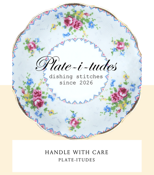 Blueberry Ridge Design - Handle With Care [Plate-i-Tudes Collaboration] (PRE-ORDER)