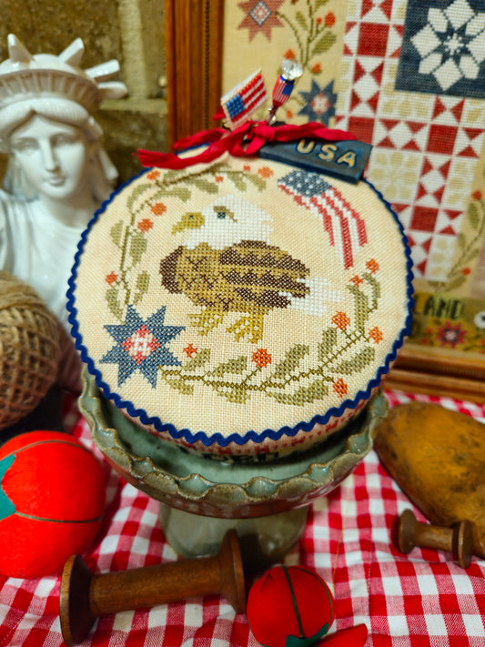 Quaint Rose Needlearts - Heal Our Land Pin Drum Shortie