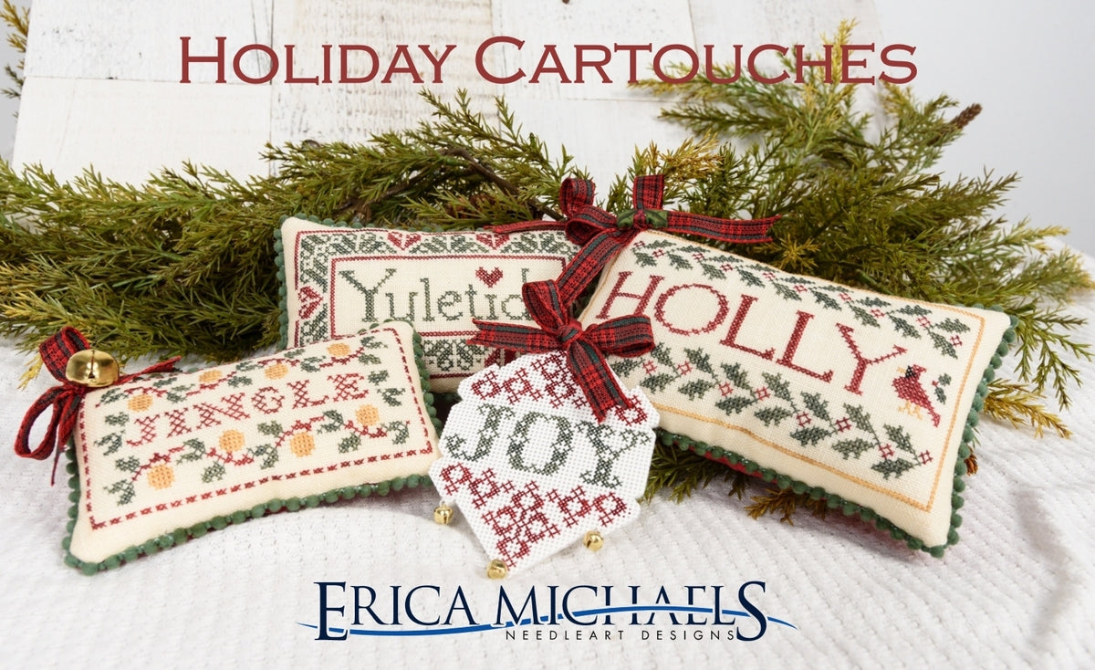 Erica Michaels Designs - Holiday Cartouches [PRE-ORDER - SHIPS EARLY NOV]