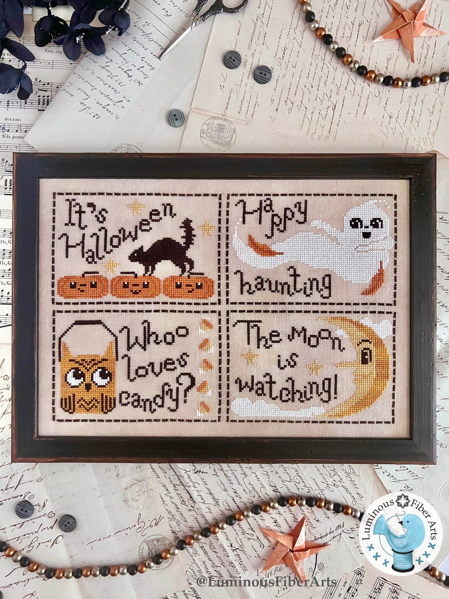 Luminous Fiber Arts - It's Halloween