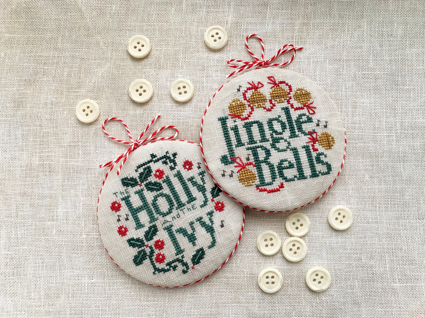 Stitches by Ethel - Joyful Christmas Ornaments 2026 [PRE-ORDER - SHIPS EARLY SEPTEMBER]