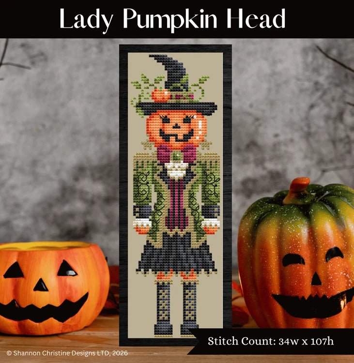 Shannon Christine Designs - Lady Pumpkin Head [PRE-ORDER - SHIPS EARLY SEPTEMBER]