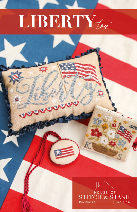 House of Stitch & Stash - Liberty Trio