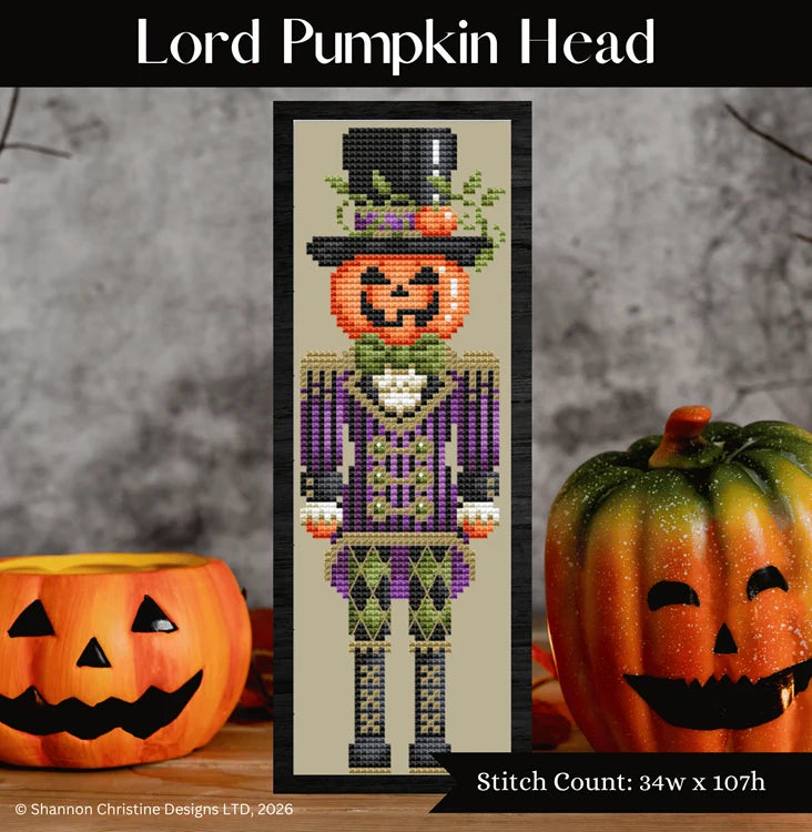 Shannon Christine Designs - Lord Pumpkin Head [PRE-ORDER - SHIPS EARLY SEPTEMBER]