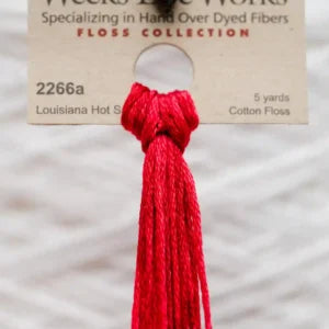 Weeks Dye Works - Louisiana Hot Sauce [6-STRAND COTTON]