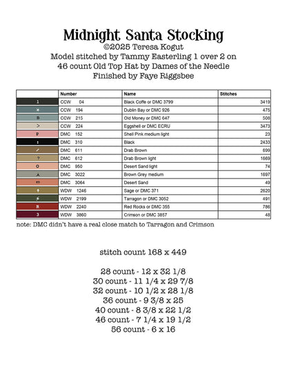 Teresa Kogut - Midnight Santa Stocking (PRE-ORDER)