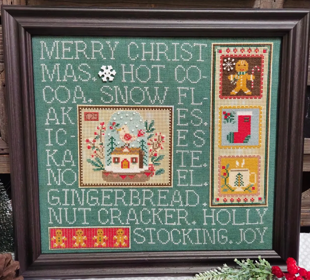 Quaint Rose Needlearts - Mixed Media Needle Art: Retro Christmas