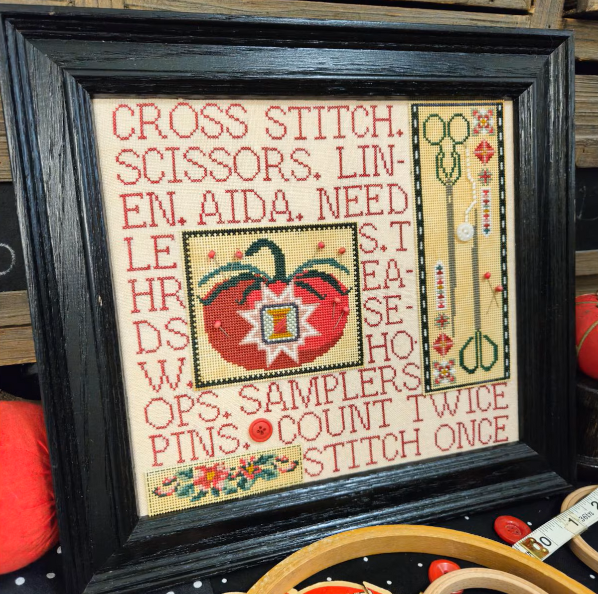 Quaint Rose Needlearts - Mixed Media Needle Art: Stitching Paraphernalia