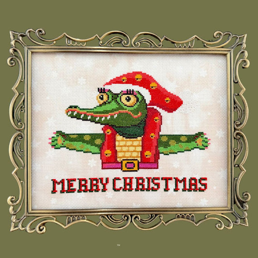 December Stitches - Mrs. JingleJaw (PRE-ORDER)