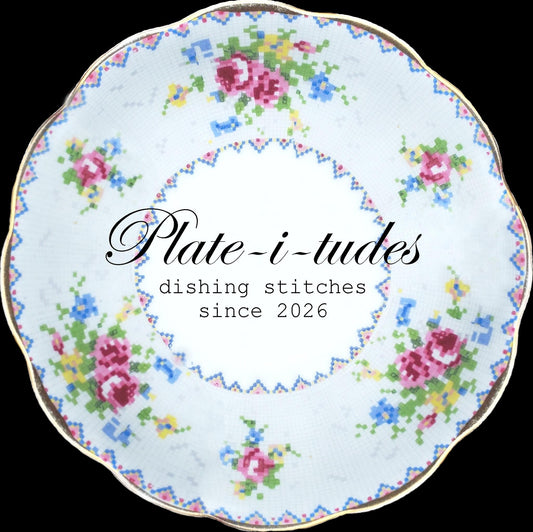 Pansy Patch Quilts & Stitchery - Not Without My Dogs [Plate-i-Tudes Collaboration] (PRE-ORDER)