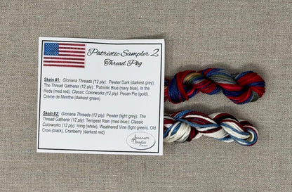 Jeannette Douglas Designs - Patriotic Sampler 2 (SHIPS EARLY APRIL)