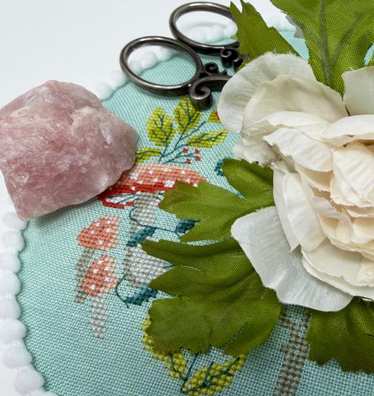 Tiny Modernist - Peace, Love & Cross Stitch [Plate-I-Tudes Collaboration] (PRE-ORDER)