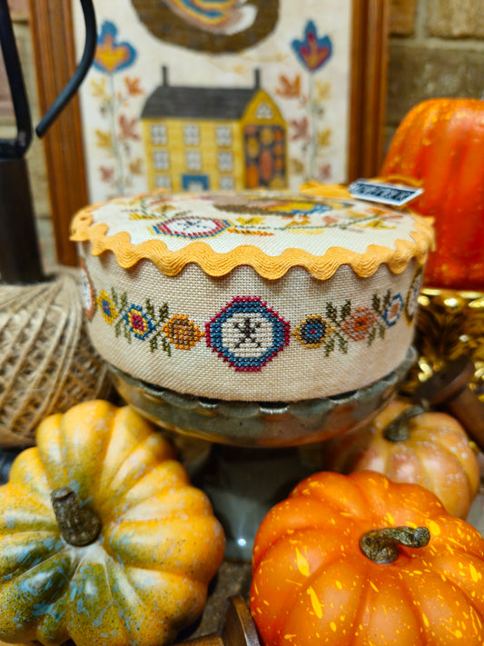 Quaint Rose Needlearts - Pin Drum Shorties Month #11 Turkey [PRE-ORDER - SHIPS EARLY SEPTEMBER]