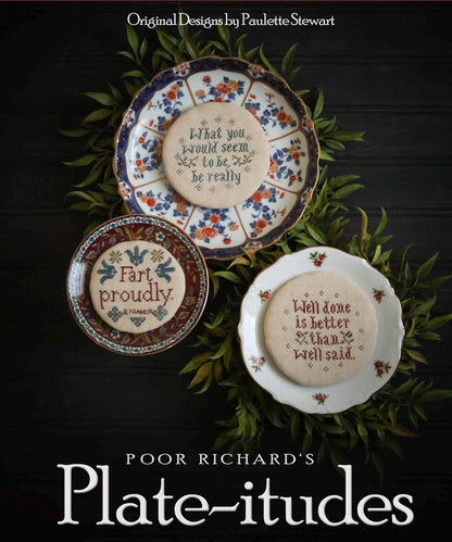 Plum Street Samplers - Poor Richard's Plate-itudes
