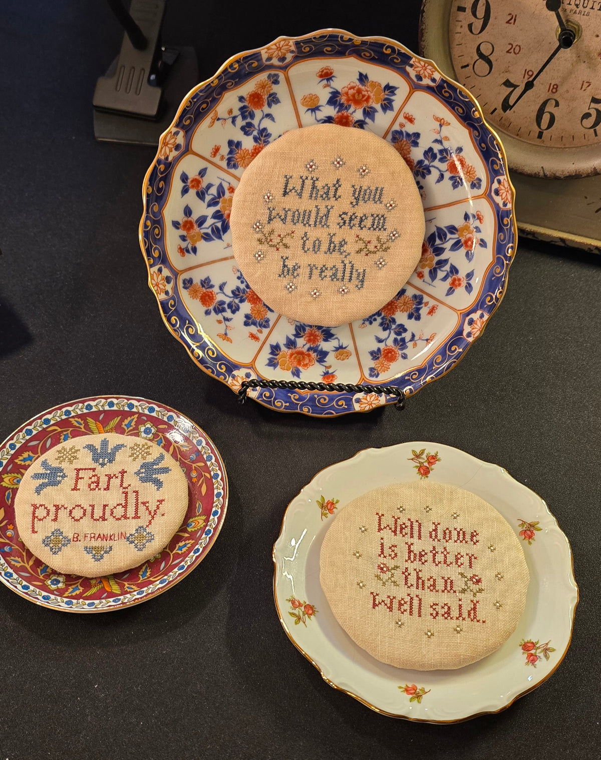 Plum Street Samplers - Poor Richard's Plate-itudes