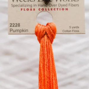 Weeks Dye Works - Pumpkin [6-STRAND COTTON]