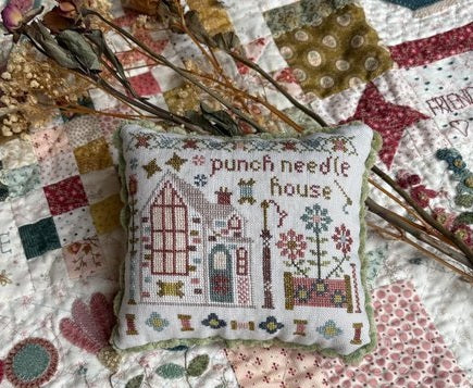 Pansy Patch Quilts & Stitchery - Punch Needle House [Stitchery Lane #7]