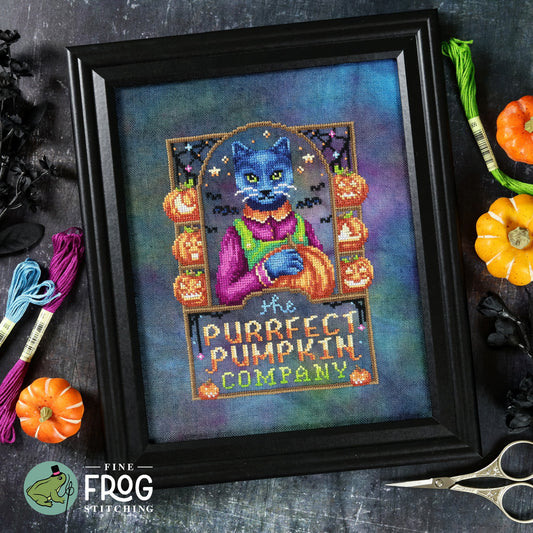 Fine Frog Stitching - Purrfect Pumpkin Co (PRE-ORDER)