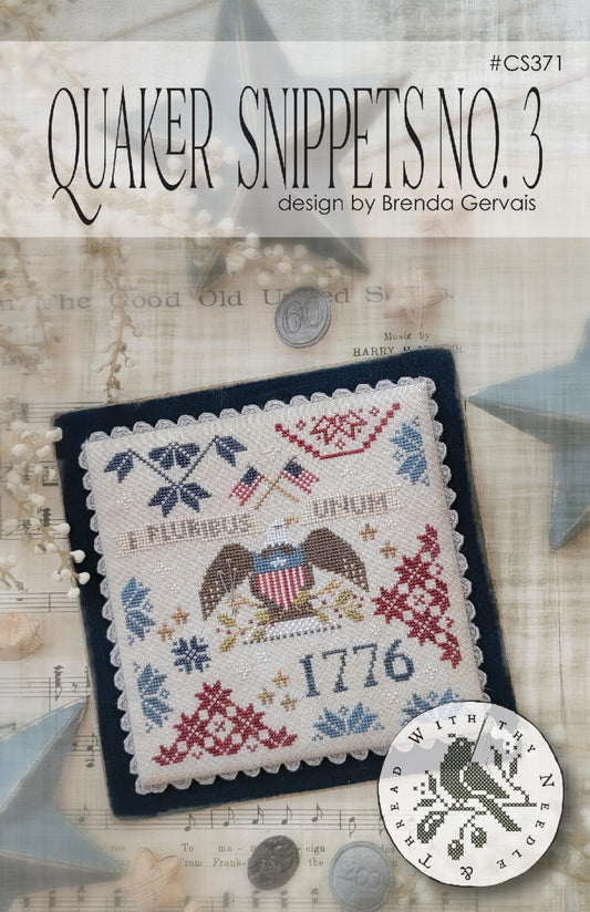 With Thy Needle & Thread - Quaker Snippets No. 3 (PRE-ORDER)