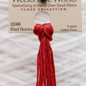 Weeks Dye Works - Red Rocks [6-STRAND COTTON]