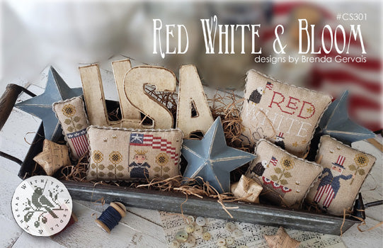 With Thy Needle & Thread - Red White & Bloom