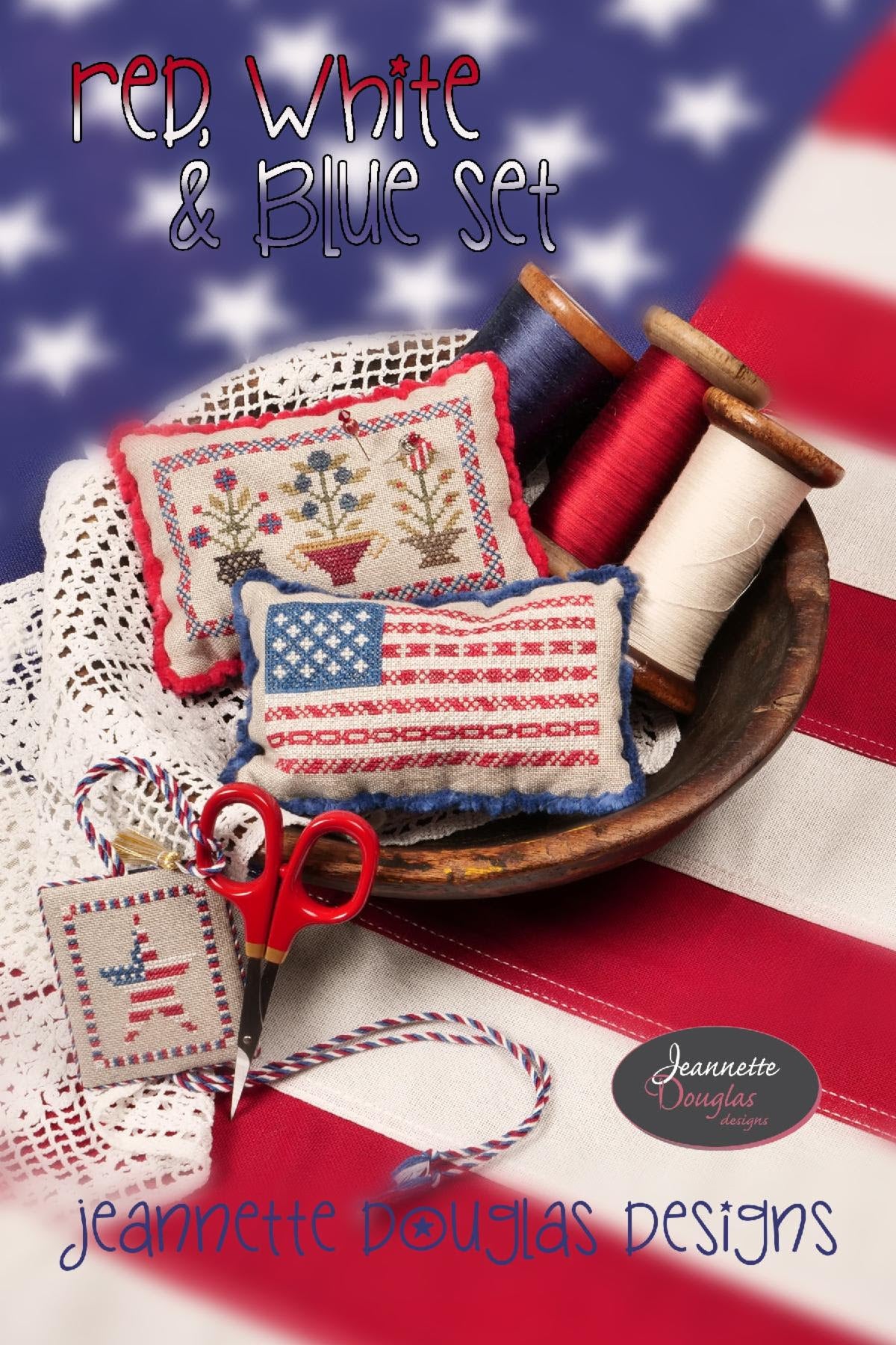Jeannette Douglas Designs - Patriotic Sampler 2 (SHIPS EARLY APRIL)