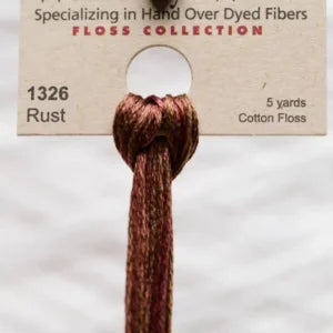 Weeks Dye Works - Rust [6-STRAND COTTON]