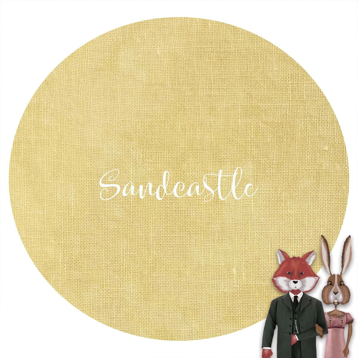 Fox & Rabbit - Sandcastle