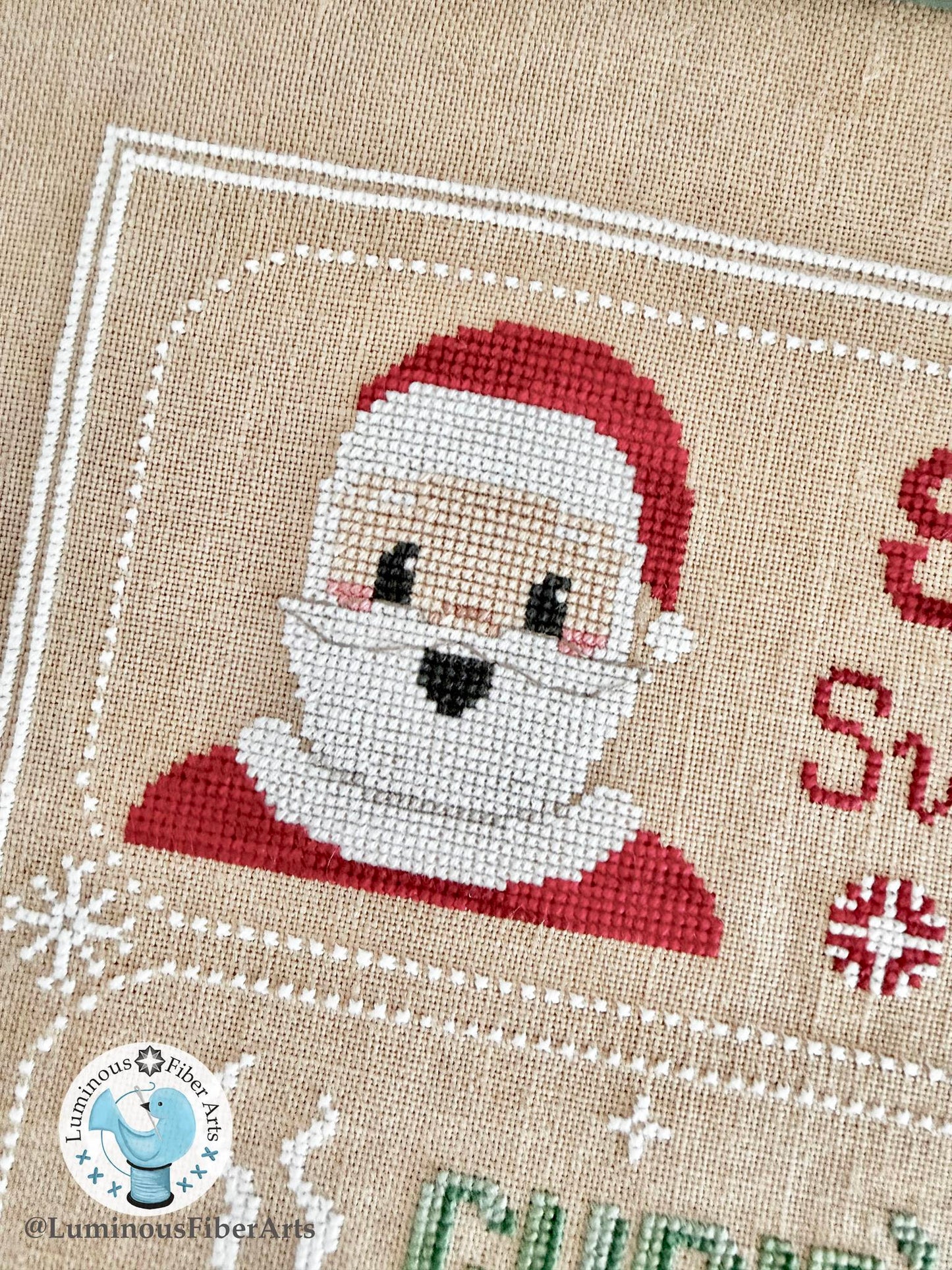 Luminous Fiber Arts - Santa's Sweet Shoppe