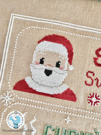 Luminous Fiber Arts - Santa's Sweet Shoppe
