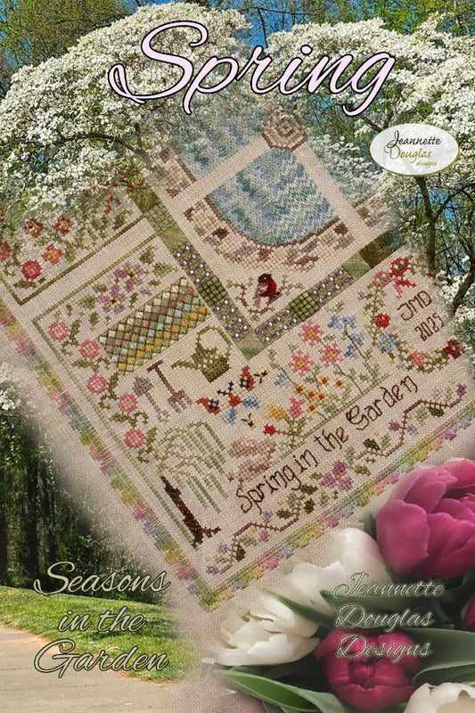 Jeannette Douglas Designs - Seasons in the Garden: Spring (PRE-ORDER)