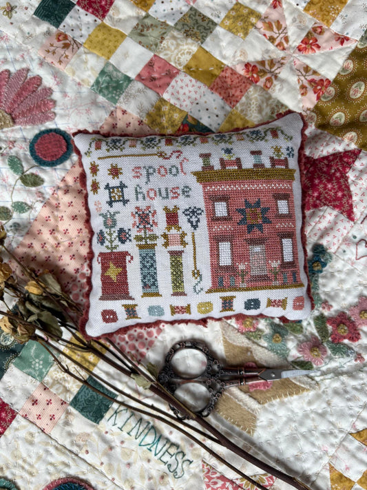 Pansy Patch Quilts & Stitchery - Spool House [Stitchery Lane #8]
