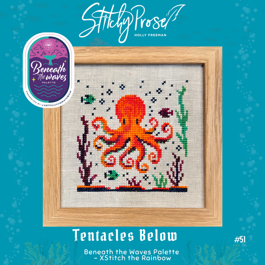 Stitchy Prose - Tentacles Below [Beneath the Waves] (PRE-ORDER)